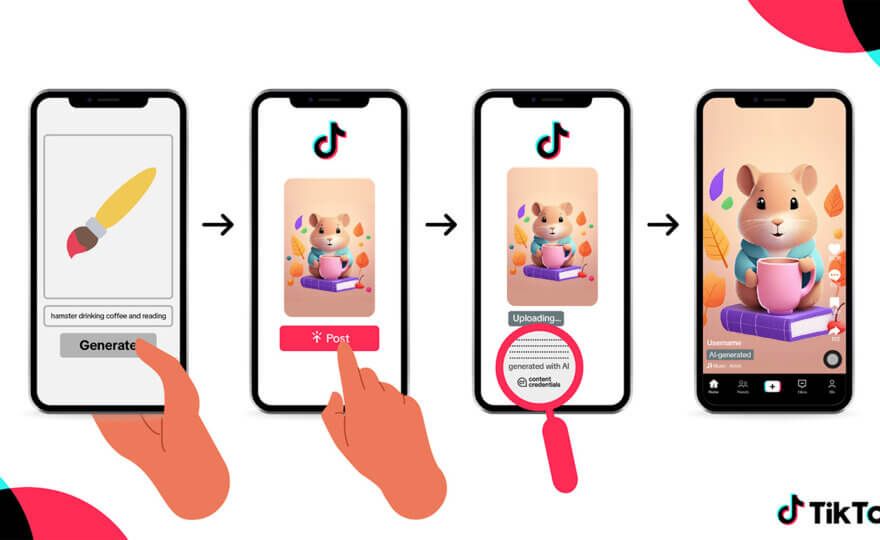 TikTok's new AI-generated content guidelines